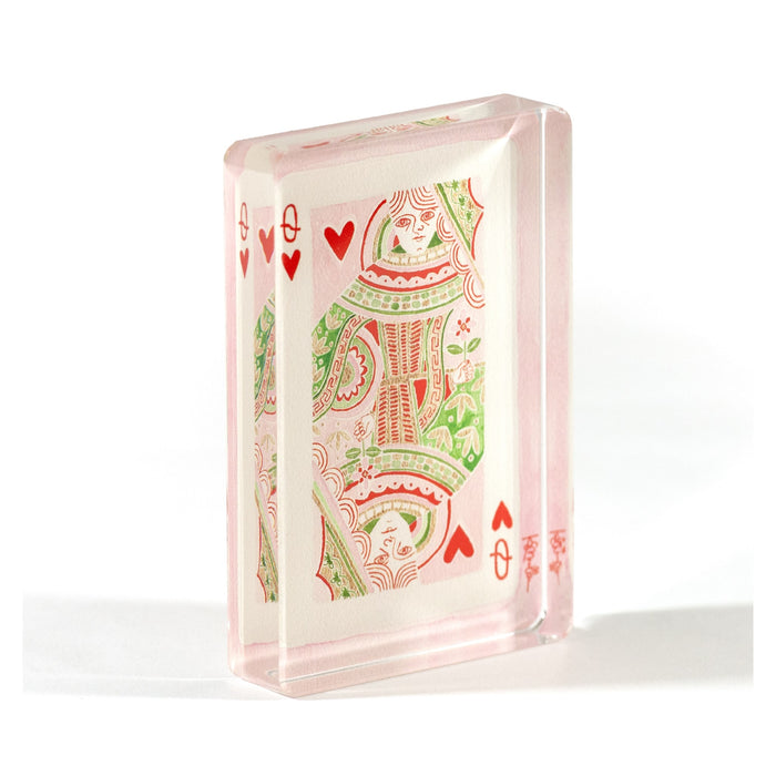 Katherine Stratton Acrylic Art, Queen of Hearts– Katherine Stratton Miller