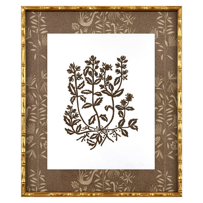 Botanical 046, Linocut {LeConte}