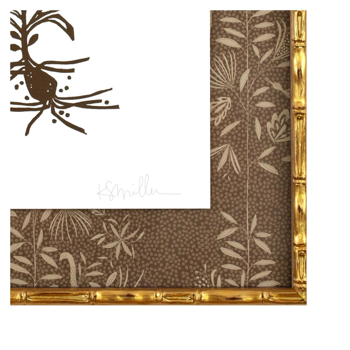 Botanical 054, Linocut {LeConte}