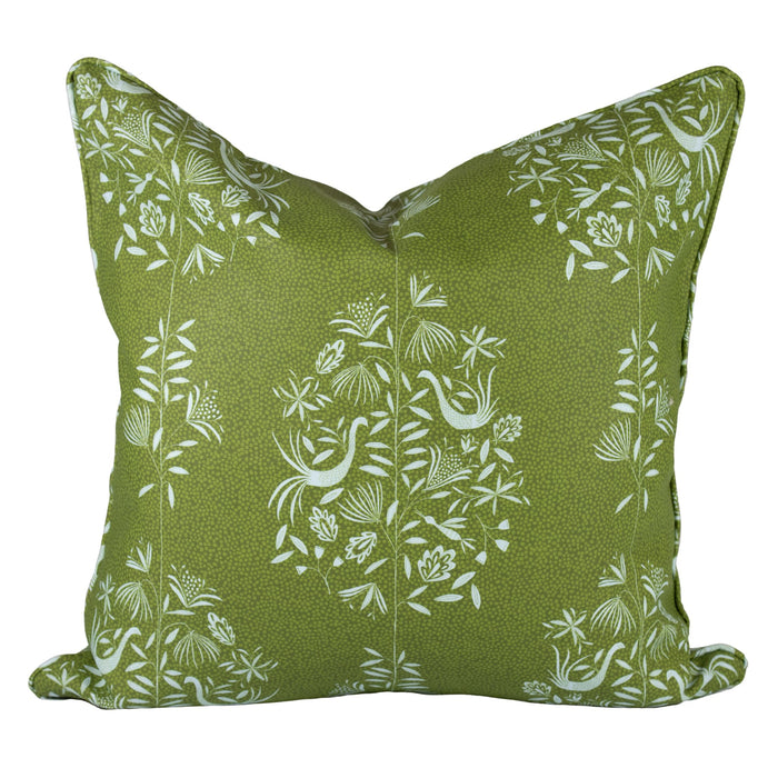 Garden Vine Pillow, Moss