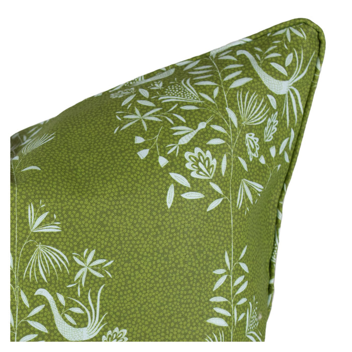 Garden Vine Pillow, Moss