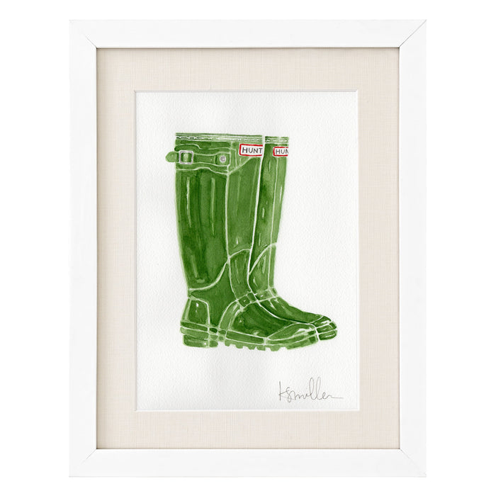 Hunter Boots, Green 02