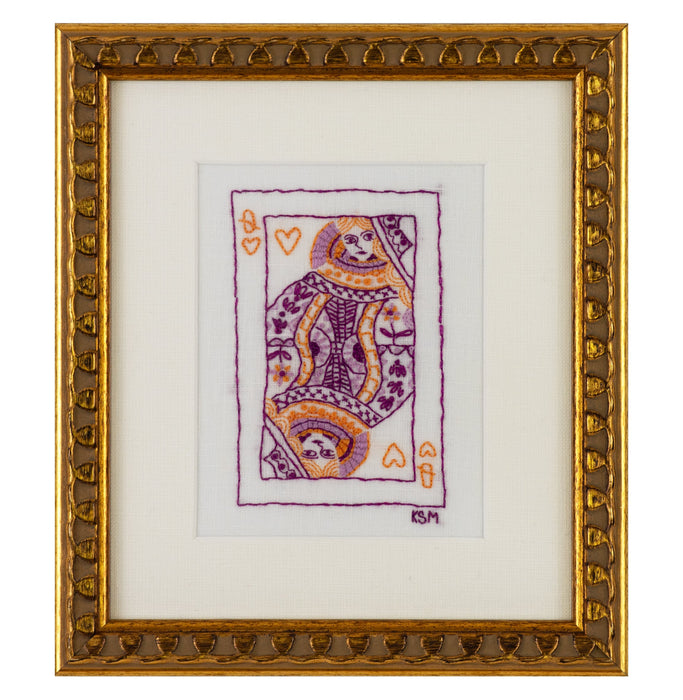 Queen of Hearts 02, Embroidery