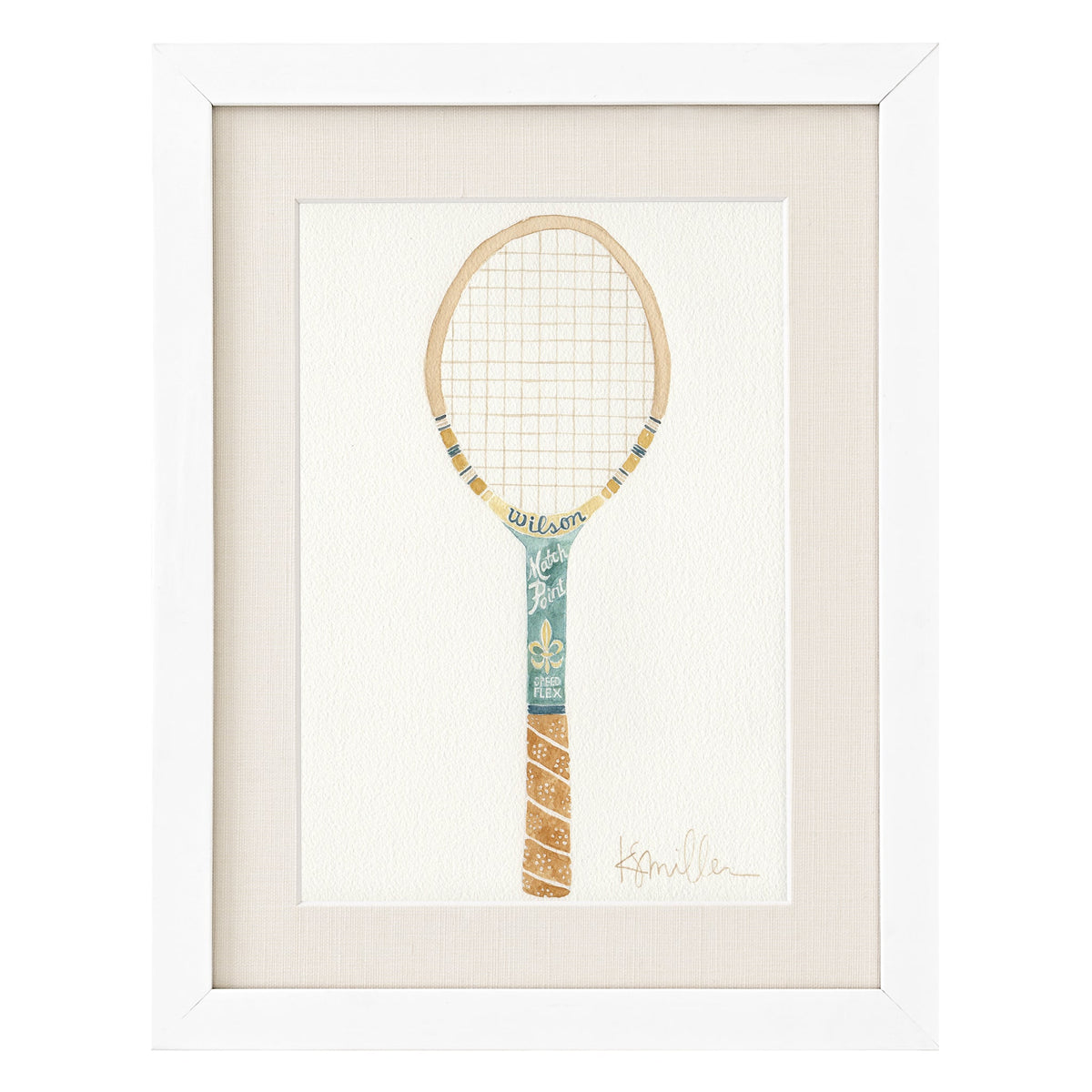 Tennis Racquet, 035– Katherine Stratton Miller