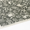Detail of Garden Grasscloth Wallpaper in Graphite