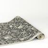 Garden Grasscloth Wallpaper in Graphite by Katherine Stratton Miller