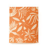 Garden Grasscloth Wallpaper in Rust sample
