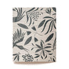 Garden Grasscloth Wallpaper in Stormy sample