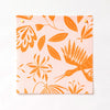 Garden Linen Fabric in Pink Sunshine Sample