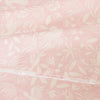 Detail of Garden Linen Fabric in Powder Pink
