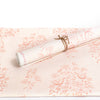 Garden Vine Wallpaper in Powder Pink and coordinating fabric