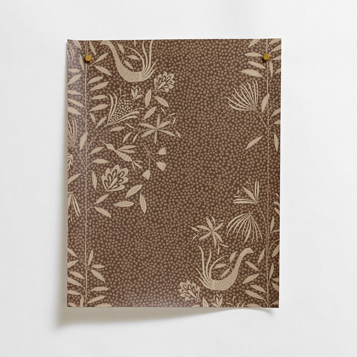 Garden Vine Wallpaper in LeConte sample