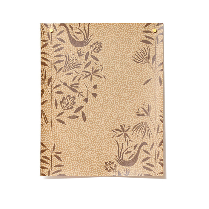 Garden Vine Wallpaper in Loafer sample