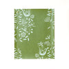 Garden Vine Wallpaper in Moss sample