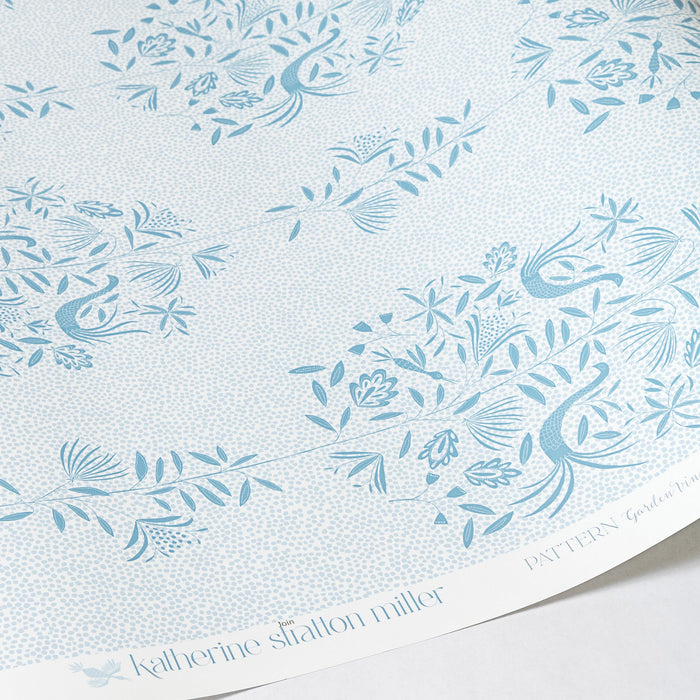 Detail of Garden Vine Wallpaper in Oxford