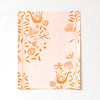 Garden Vine Wallpaper in Pink Sunshine sample
