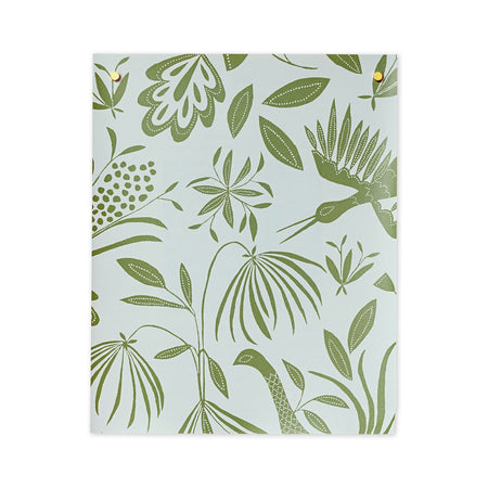 Garden Wallpaper in Bluebell sample