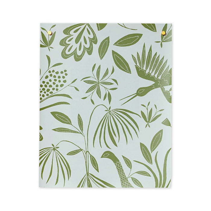 Garden Wallpaper in Bluebell sample