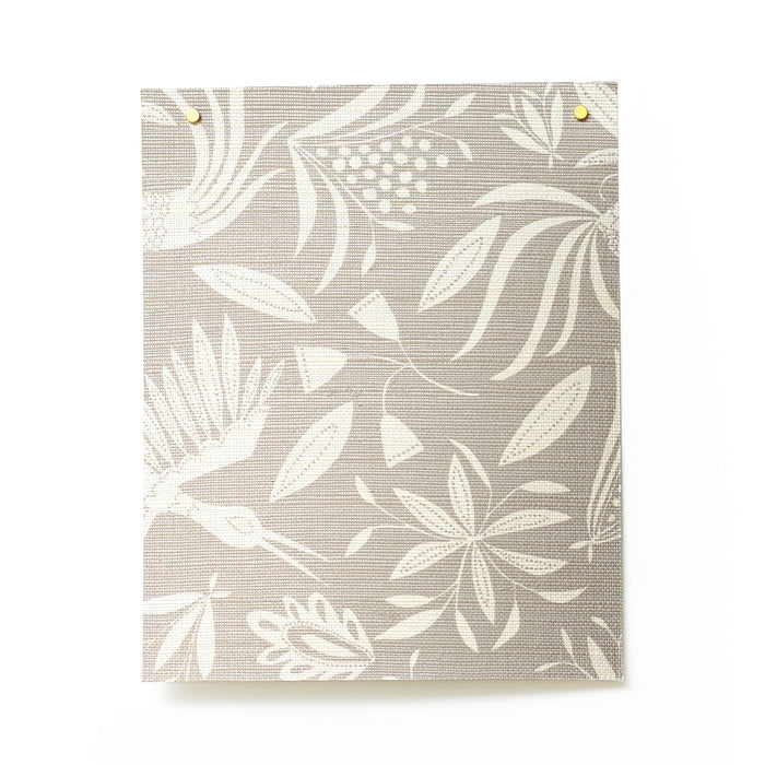 Garden Wallpaper in Smoke sample