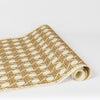 Grand Caning Grasscloth Wallpaper in Loafer by Katherine Stratton Miller