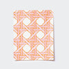 Grand Caning Wallpaper in Pink Sunshine sample