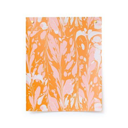 Ocean Seaweed Wallpaper in Pink Sunshine sample
